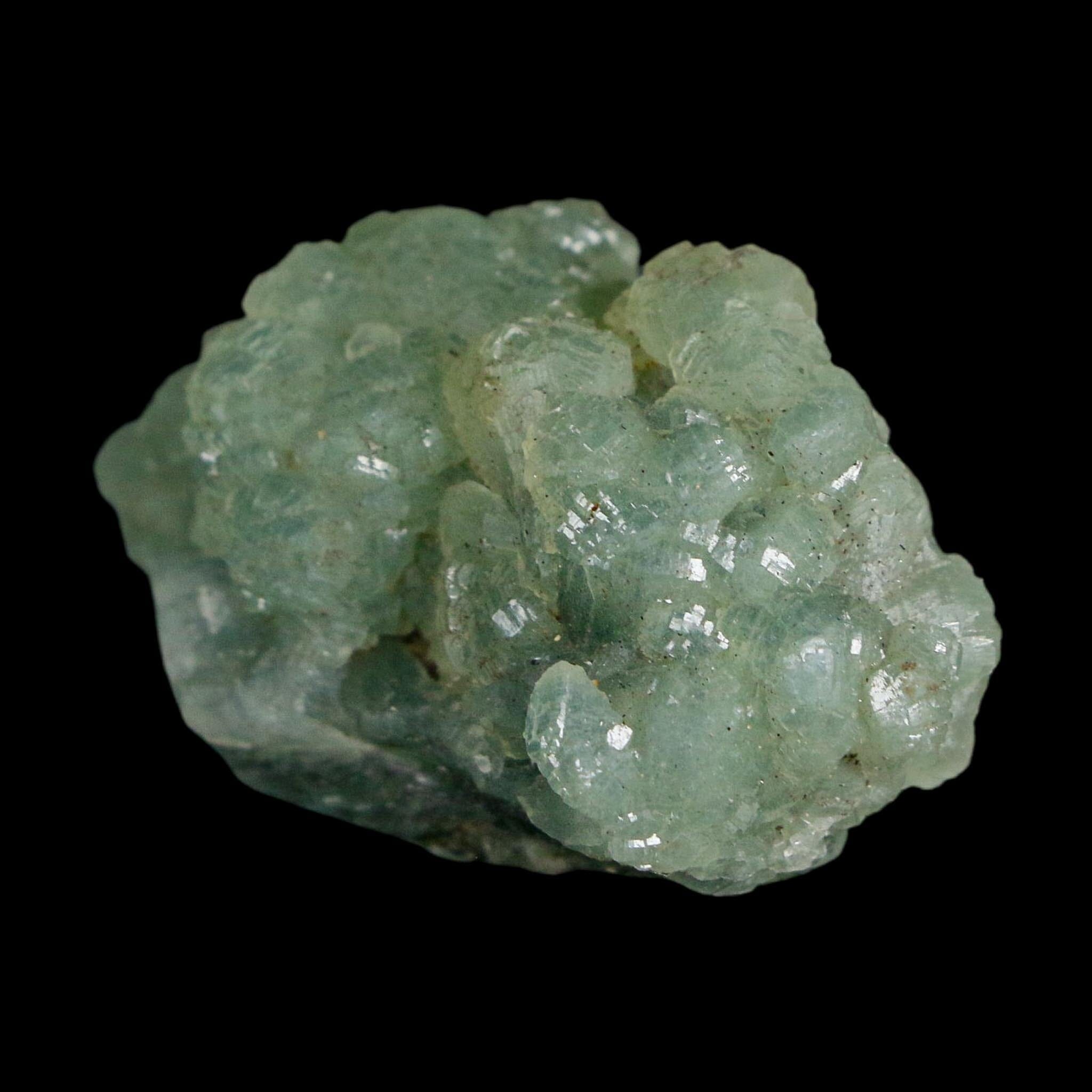1.6" Rough Green Prehnite Crystal Mineral Specimen Location Imilchil, Morocco