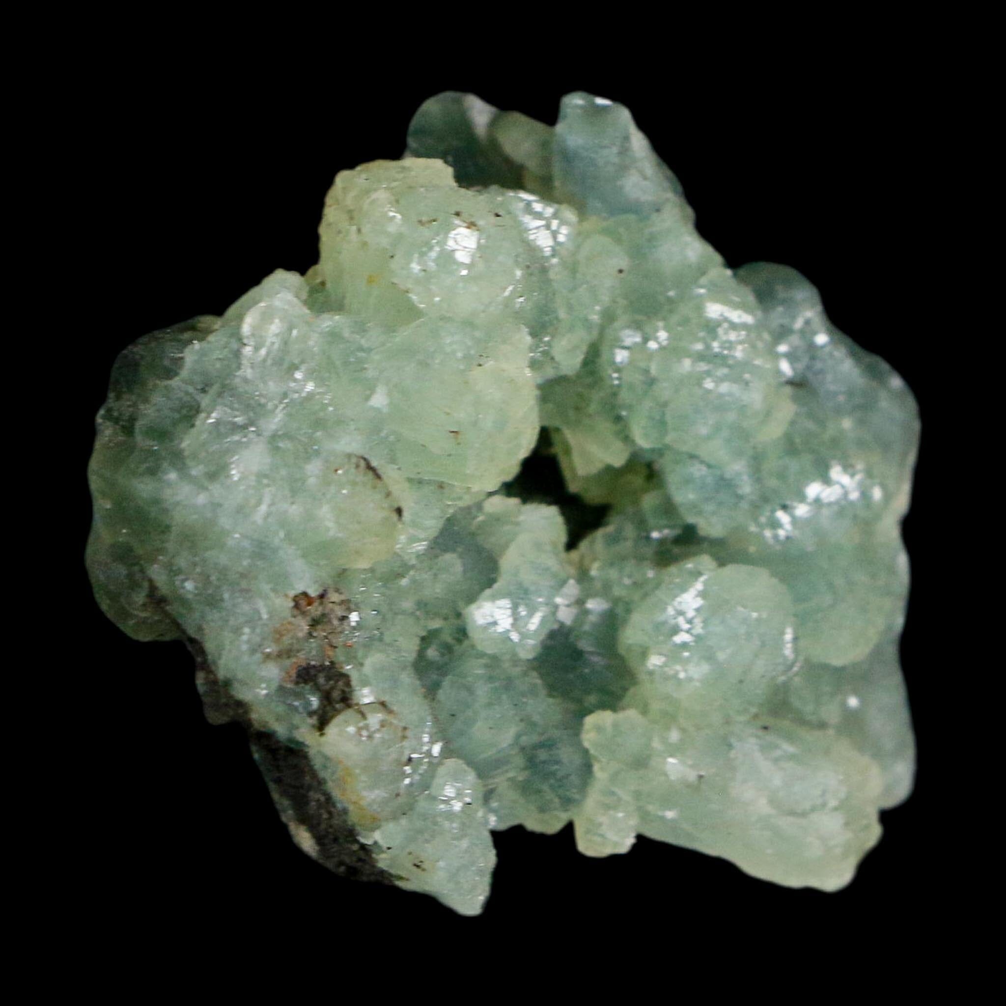 1.6" Rough Green Prehnite Crystal Mineral Specimen Location Imilchil, Morocco