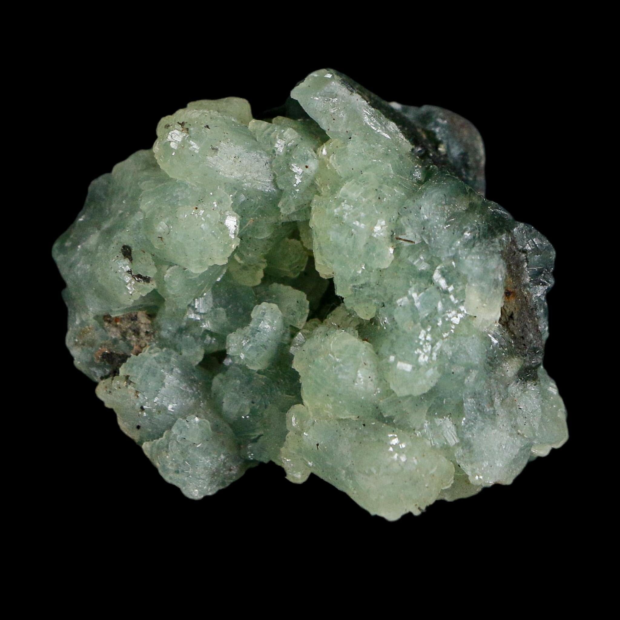 1.6" Rough Green Prehnite Crystal Mineral Specimen Location Imilchil, Morocco