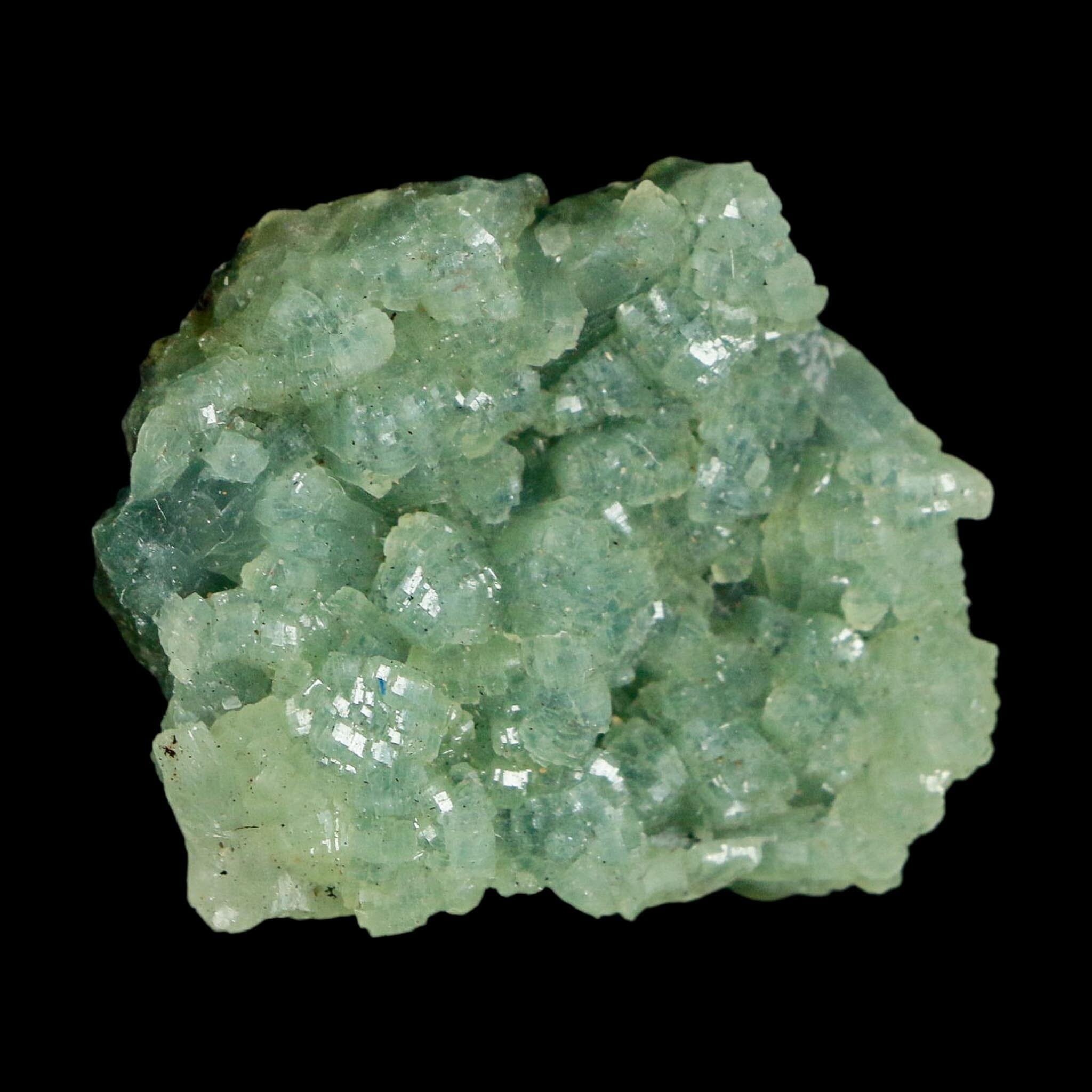 1.4" Rough Green Prehnite Crystal Mineral Specimen Location Imilchil, Morocco