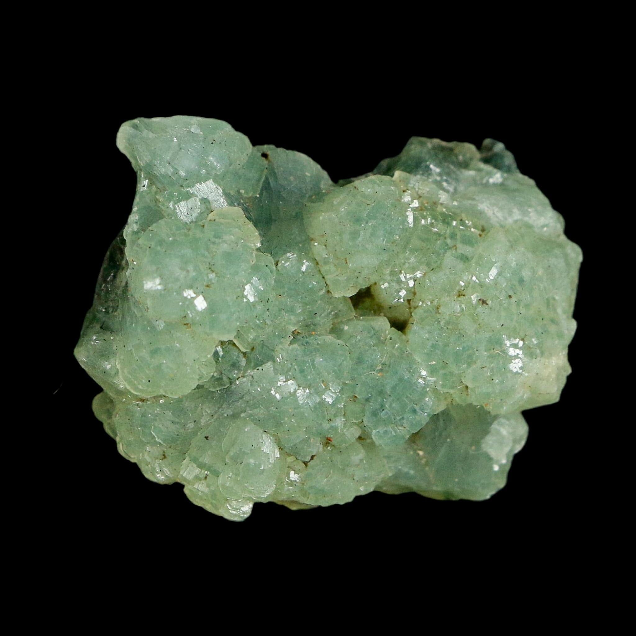 1.3" Rough Green Prehnite Crystal Mineral Specimen Location Imilchil, Morocco