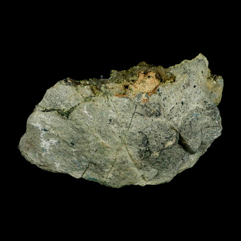5.9" Rough Deep Green Epidote Crystal Minerals Specimen On Rock Morocco - Fossil Age Minerals