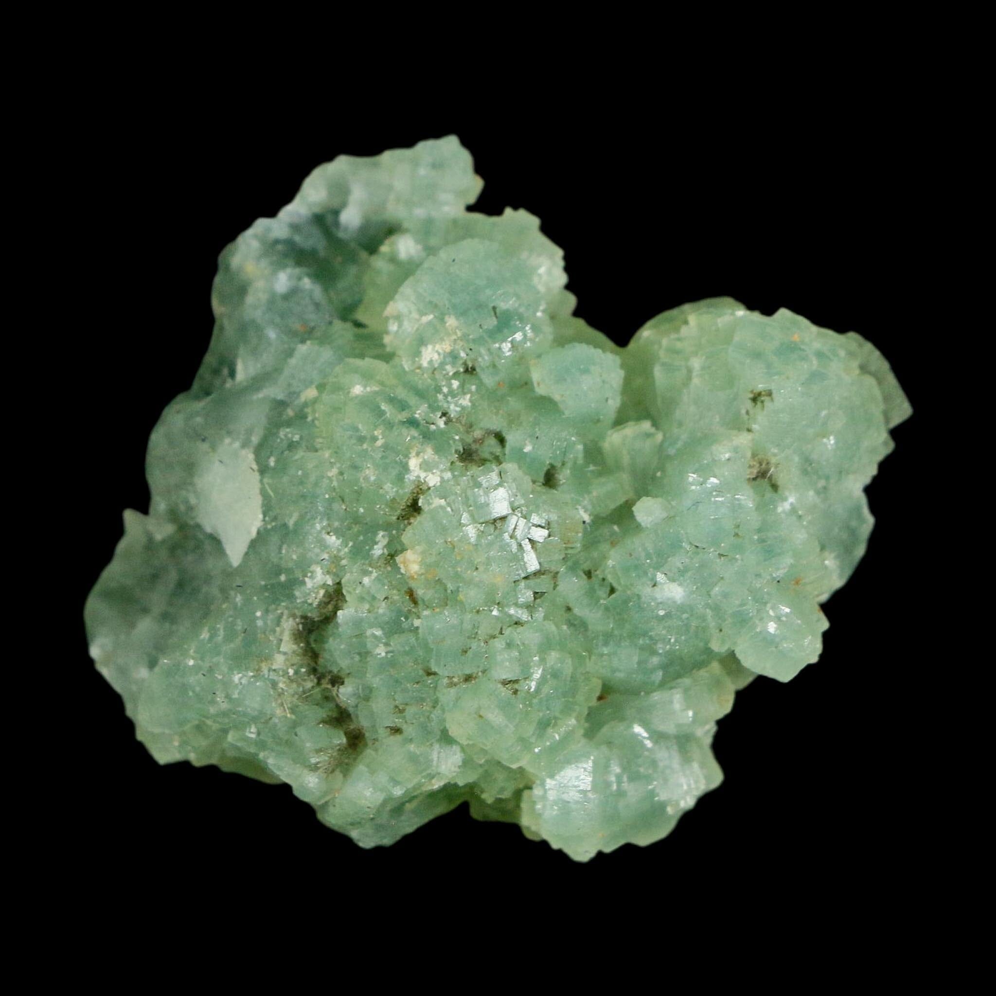 1.3" Rough Green Prehnite Crystal Mineral Specimen Location Imilchil, Morocco