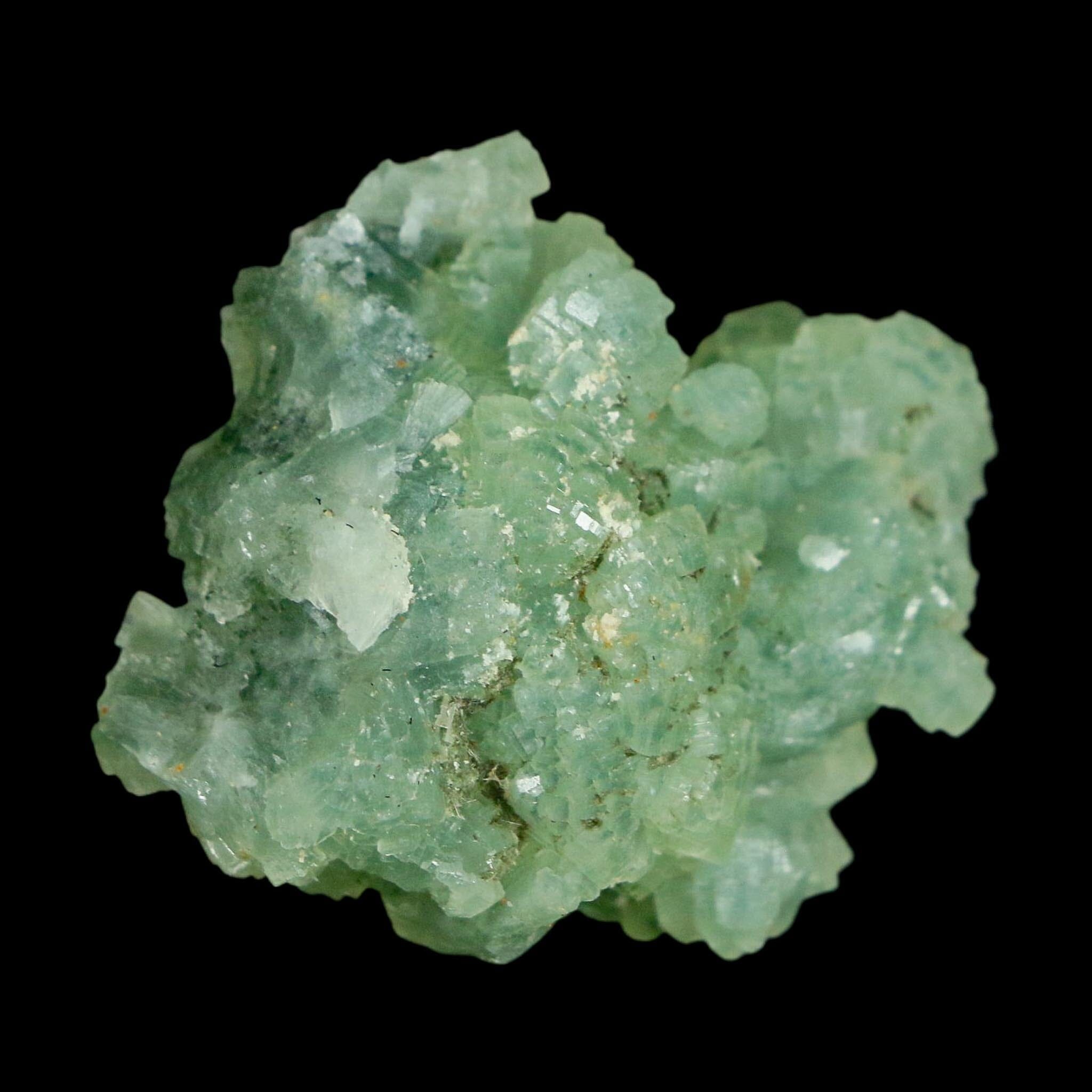1.3" Rough Green Prehnite Crystal Mineral Specimen Location Imilchil, Morocco