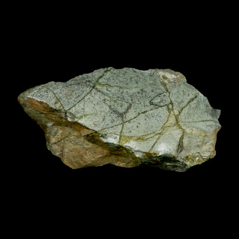 6.7" Rough Deep Green Epidote Crystal Minerals Specimen On Rock Morocco - Fossil Age Minerals
