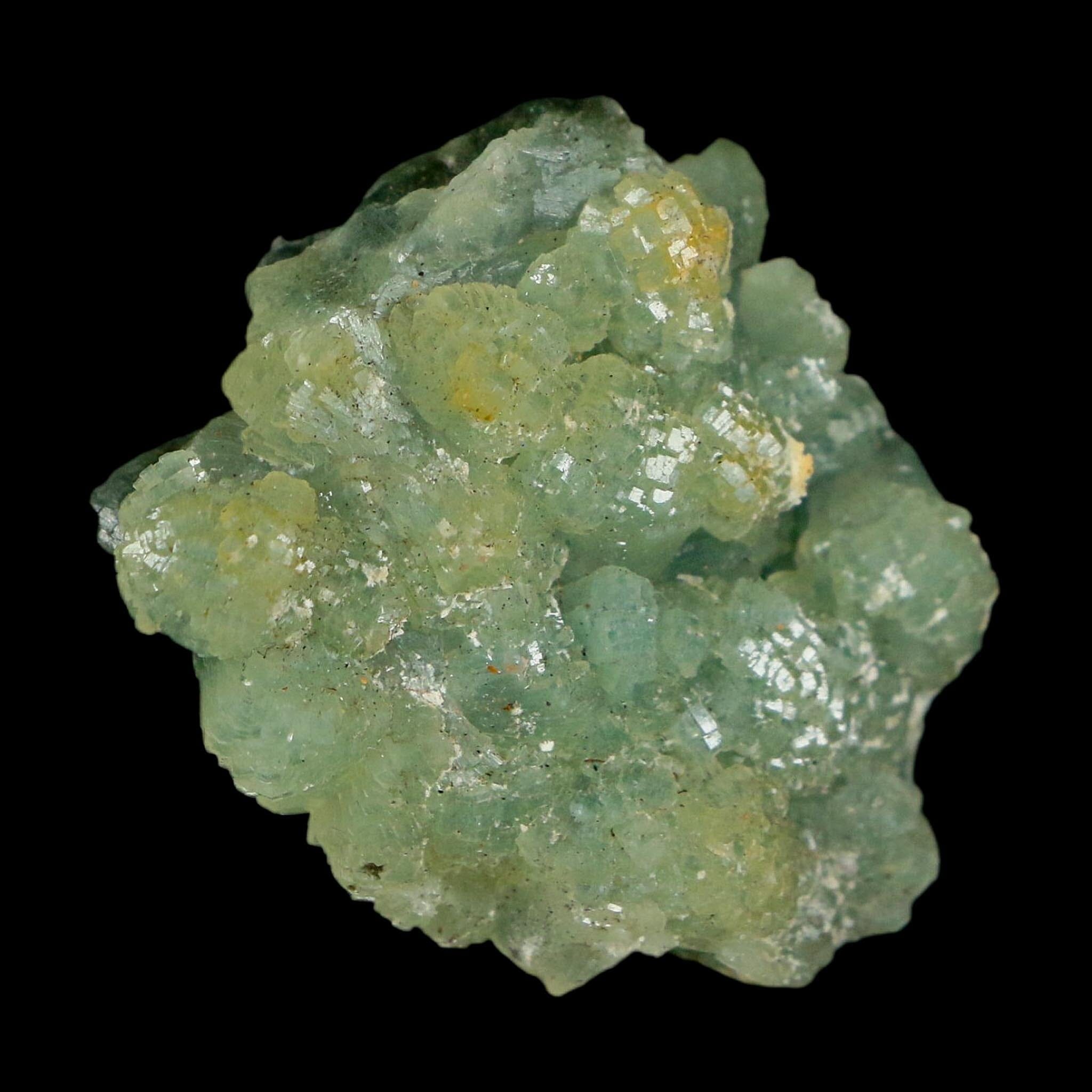 1.5" Rough Green Prehnite Crystal Mineral Specimen Location Imilchil, Morocco