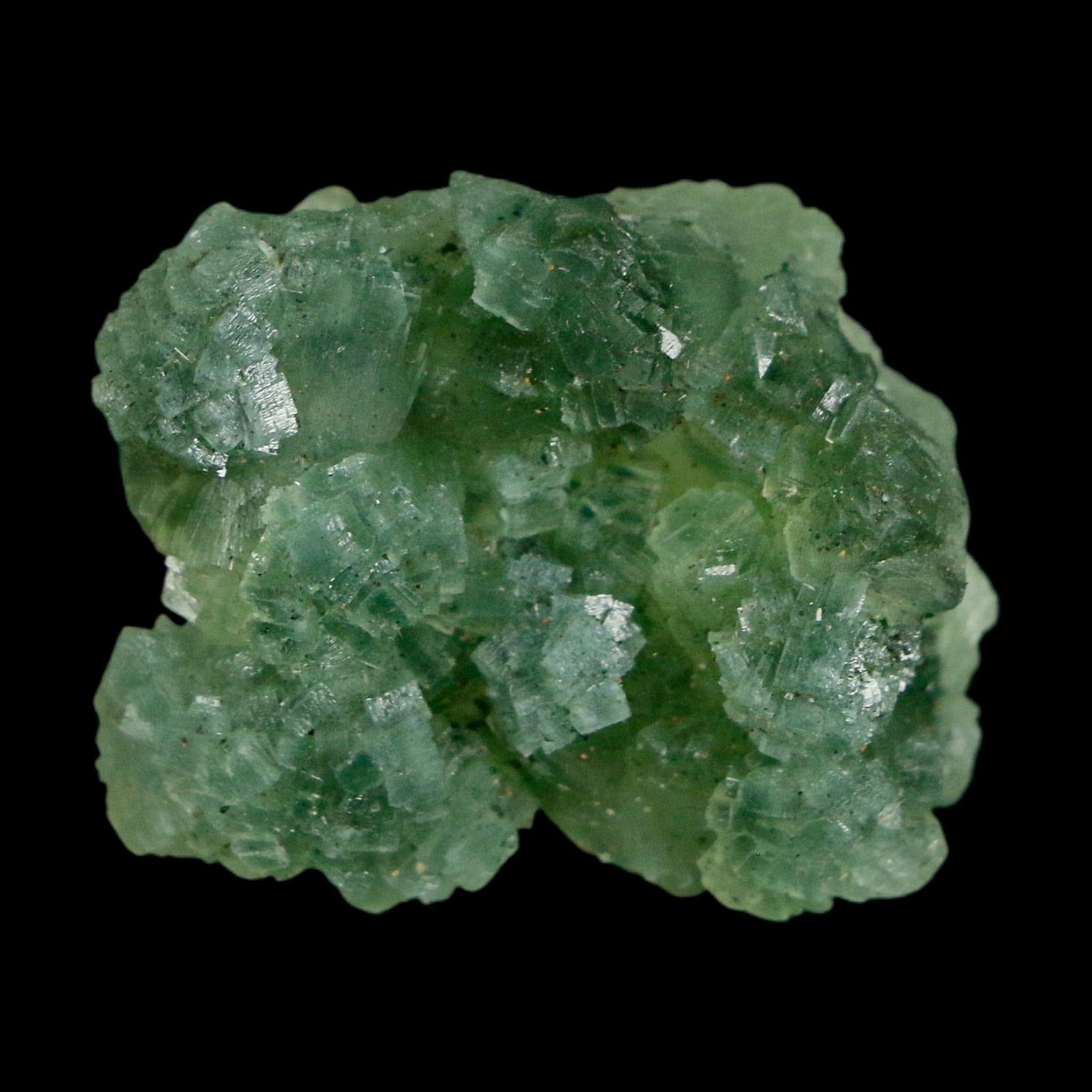 1.1" Rough Green Prehnite Crystal Mineral Specimen Location Imilchil, Morocco