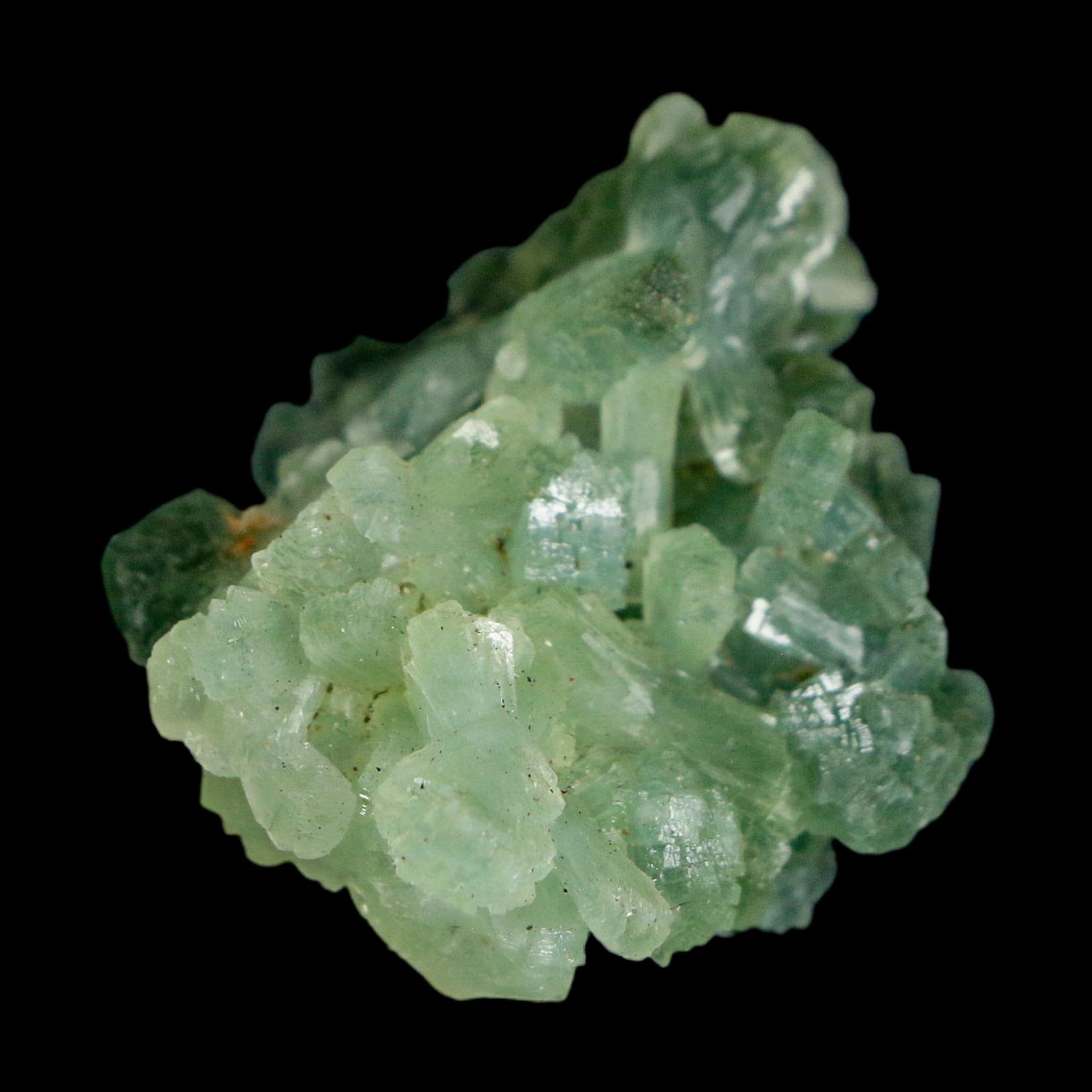 1.5" Rough Green Prehnite Crystal Mineral Specimen Location Imilchil, Morocco