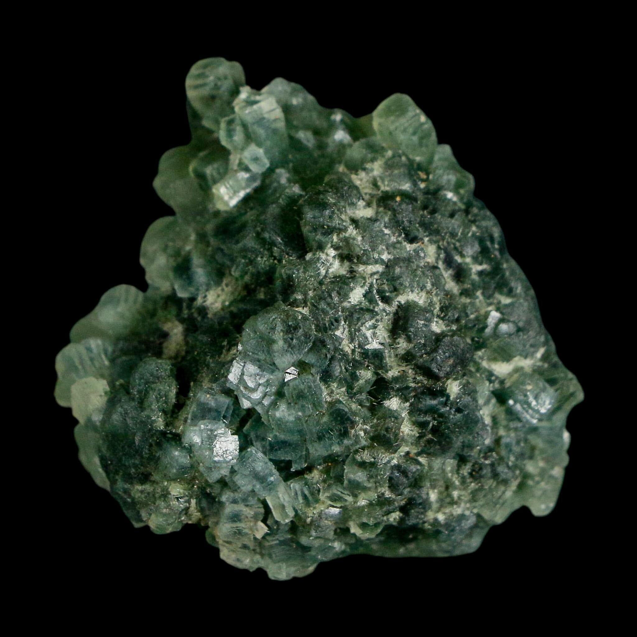 1.3" Rough Green Prehnite Crystal Mineral Specimen Location Imilchil, Morocco