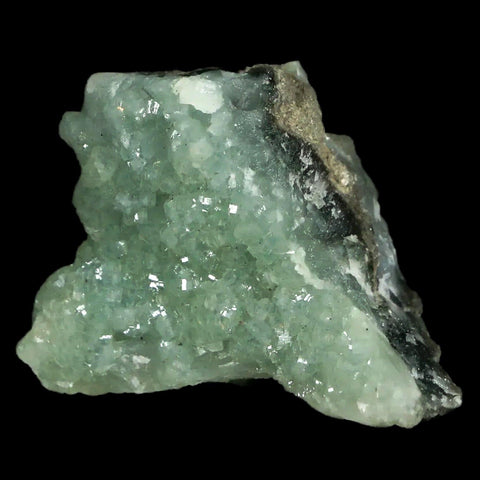 1.9" Rough Green Prehnite Crystal Mineral Specimen Location Imilchil, Morocco - Fossil Age Minerals