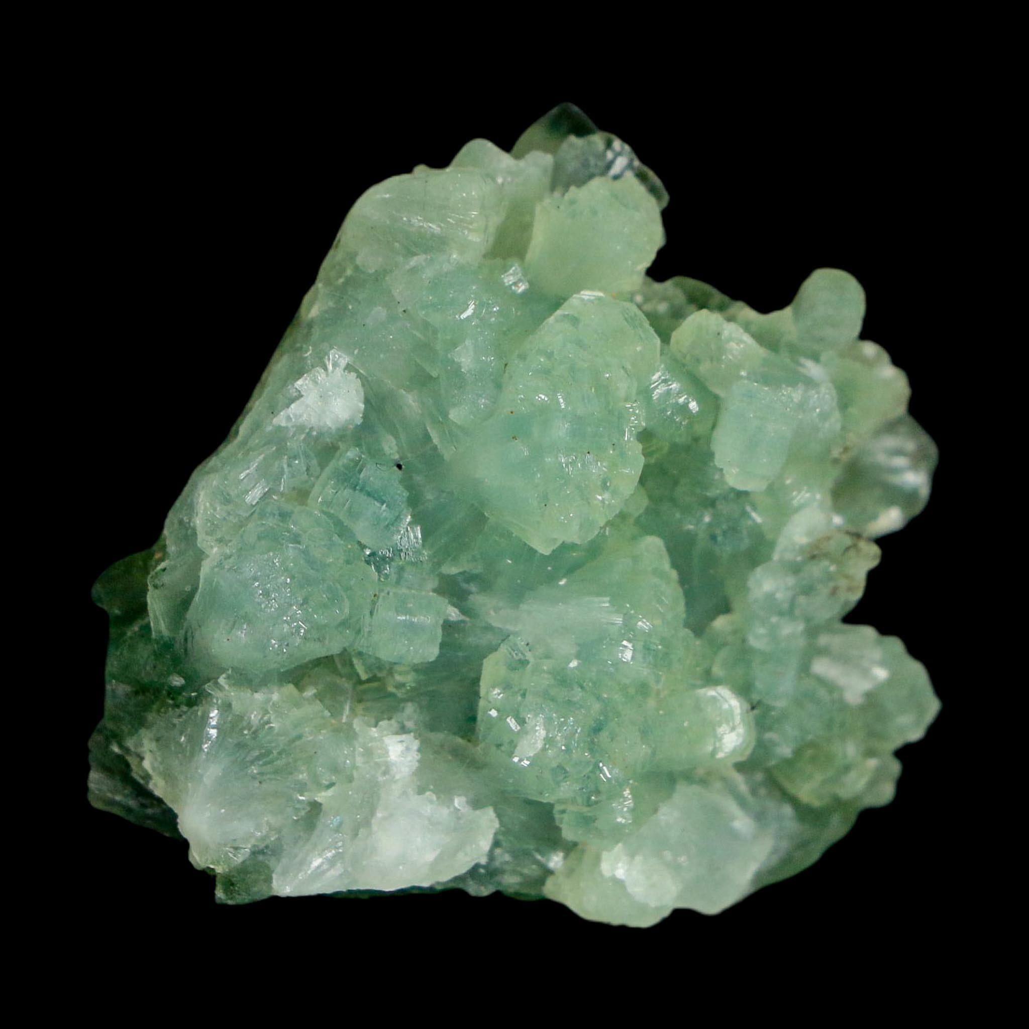 1.4" Rough Green Prehnite Crystal Mineral Specimen Location Imilchil, Morocco