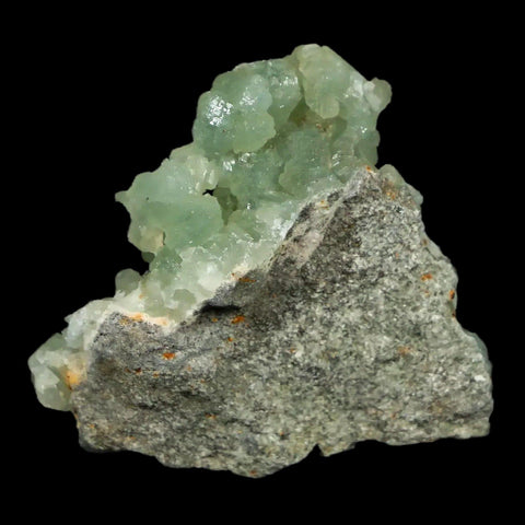 1.8" Rough Green Prehnite Crystal Mineral Specimen Location Imilchil, Morocco - Fossil Age Minerals