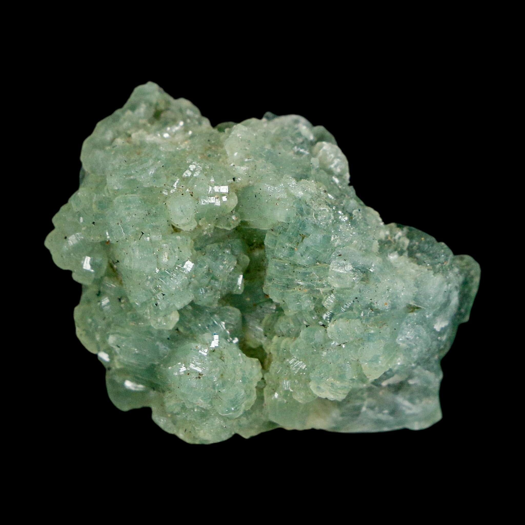 1.3" Rough Green Prehnite Crystal Mineral Specimen Location Imilchil, Morocco