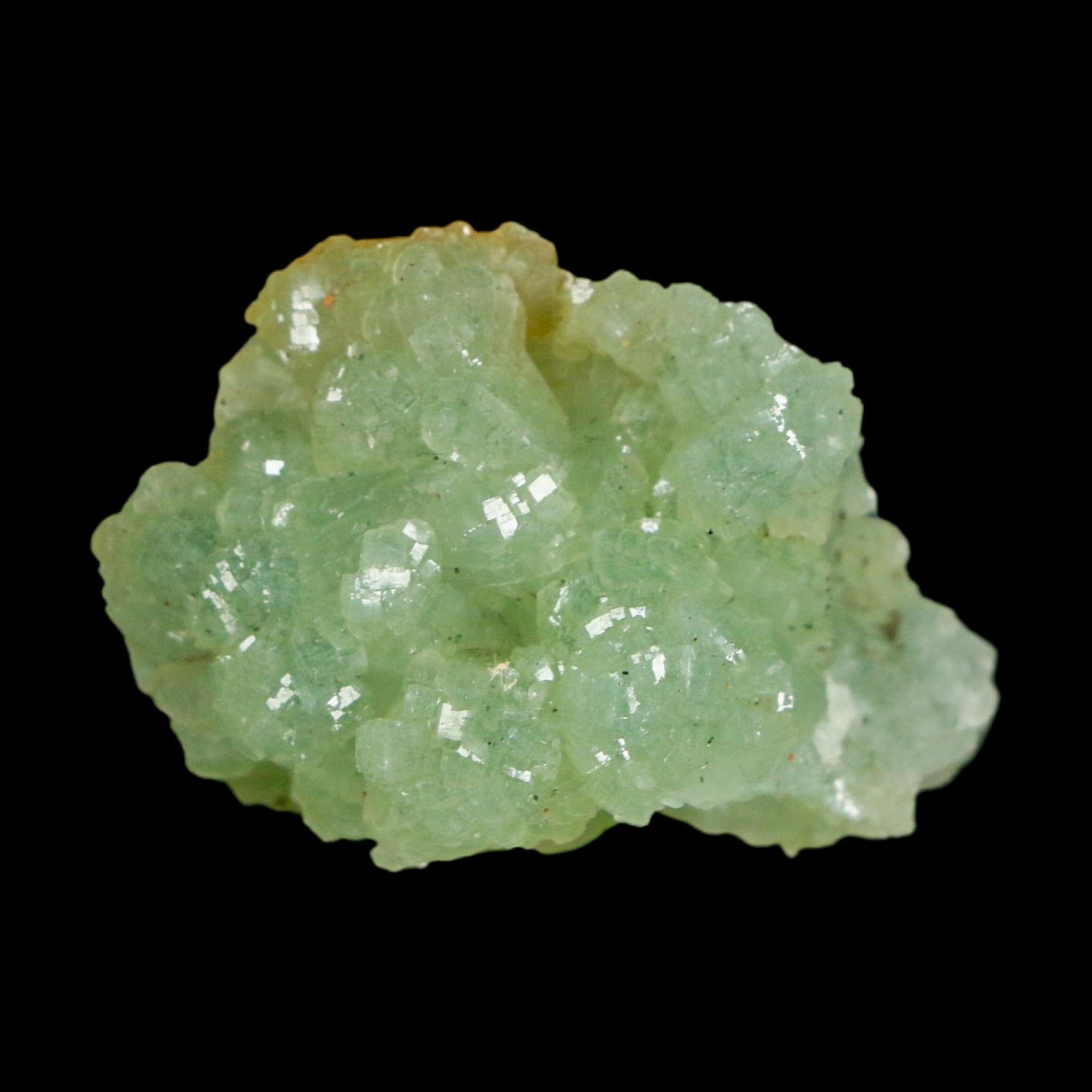 1.4" Rough Green Prehnite Crystal Mineral Specimen Location Imilchil, Morocco