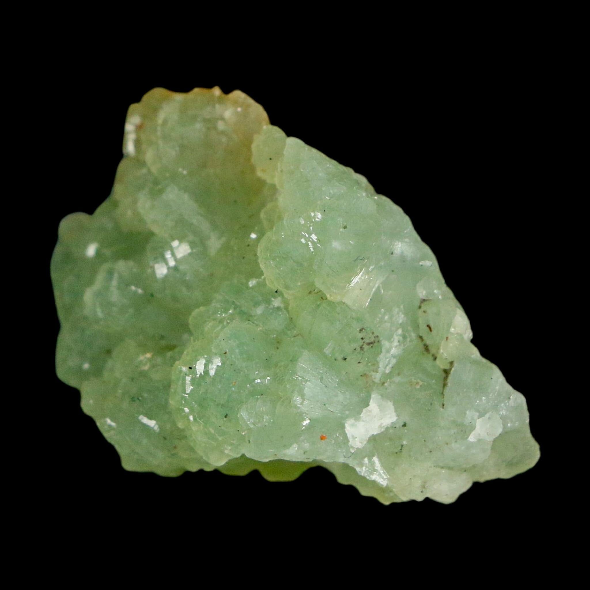 1.4" Rough Green Prehnite Crystal Mineral Specimen Location Imilchil, Morocco
