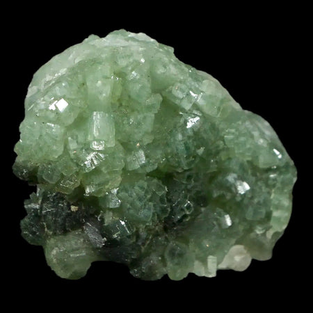 2.1" Rough Green Prehnite Crystal Mineral Specimen Location Imilchil, Morocco