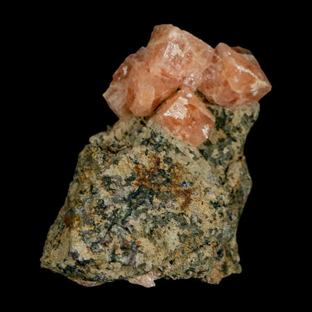 1.5" Orange Chabazite Zeolite Mineral Specimen Er Rachidia Province, Morocco