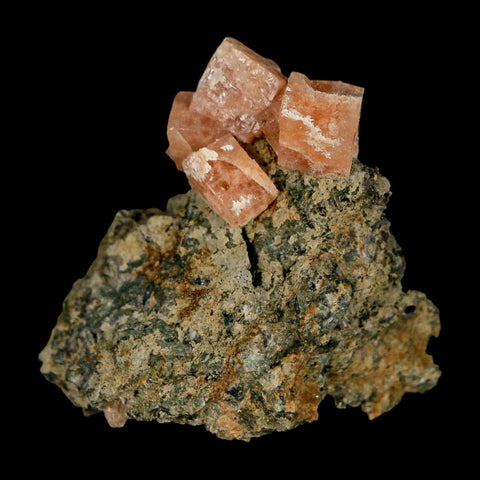 1.5" Orange Chabazite Zeolite Mineral Specimen Er Rachidia Province, Morocco
