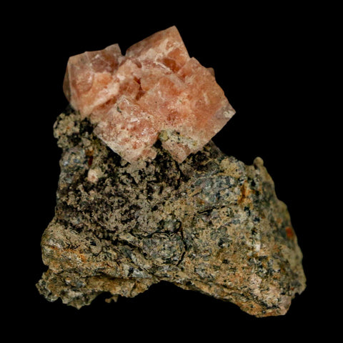 1.5" Orange Chabazite Zeolite Mineral Specimen Er Rachidia Province, Morocco