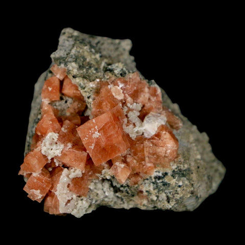 1.6" Orange Chabazite Zeolite Mineral Specimen Er Rachidia Province, Morocco