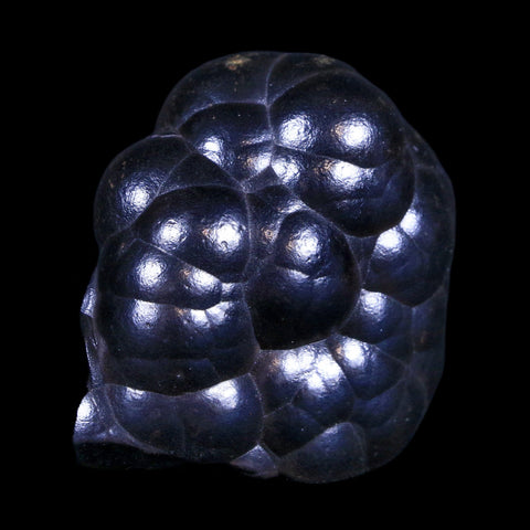 1.7" Hematite Botryoidal Kidney Ore Rock Mineral Specimen Irhoud Mine, Morocco - Fossil Age Minerals
