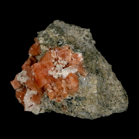 1.6" Orange Chabazite Zeolite Mineral Specimen Er Rachidia Province, Morocco