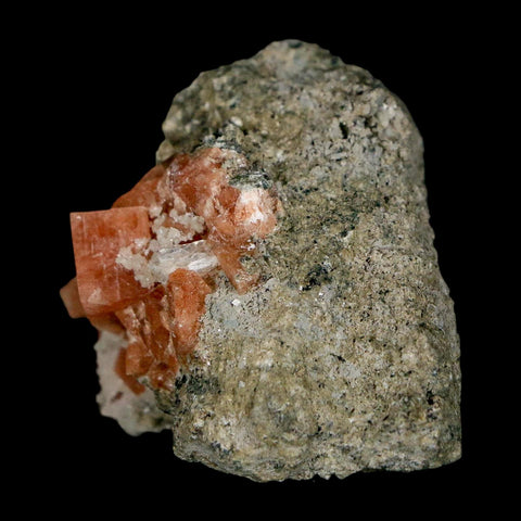 1.6" Orange Chabazite Zeolite Mineral Specimen Er Rachidia Province, Morocco