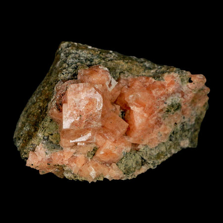 2.9" Orange Chabazite Zeolite Mineral Specimen Er Rachidia Province, Morocco