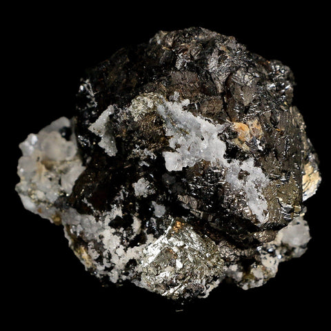 2.5" Galena, Pyrite, Crystal Quartz And Barite Minerals Bou Nahas Mine Morocco - Fossil Age Minerals