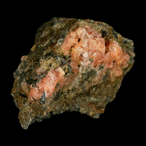 2.8" Orange Chabazite Zeolite Mineral Specimen Er Rachidia Province, Morocco