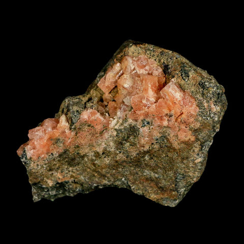 2.8" Orange Chabazite Zeolite Mineral Specimen Er Rachidia Province, Morocco