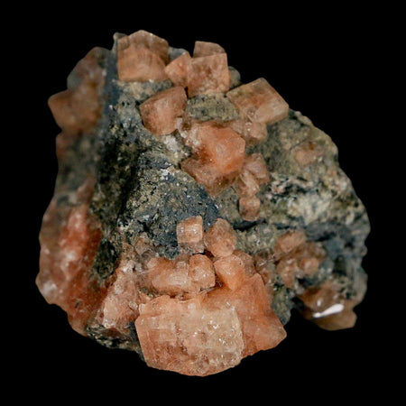 2.4" Orange Chabazite Zeolite Mineral Specimen Er Rachidia Province, Morocco
