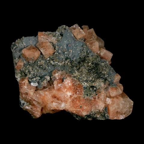 2.4" Orange Chabazite Zeolite Mineral Specimen Er Rachidia Province, Morocco