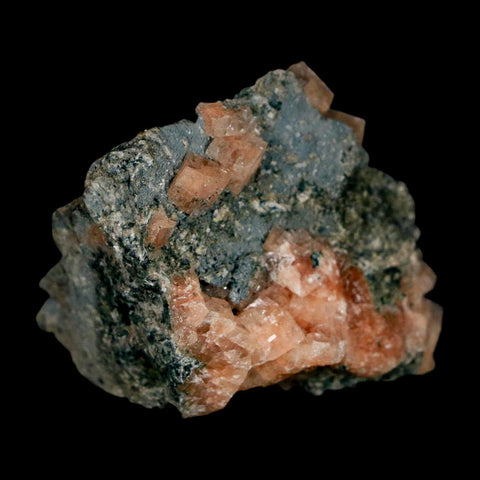 2.4" Orange Chabazite Zeolite Mineral Specimen Er Rachidia Province, Morocco