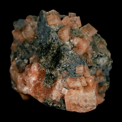 2.4" Orange Chabazite Zeolite Mineral Specimen Er Rachidia Province, Morocco