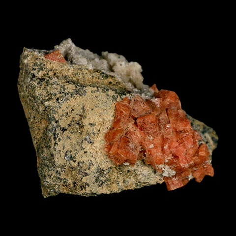 2.3" Orange Chabazite Zeolite Mineral Specimen Er Rachidia Province, Morocco