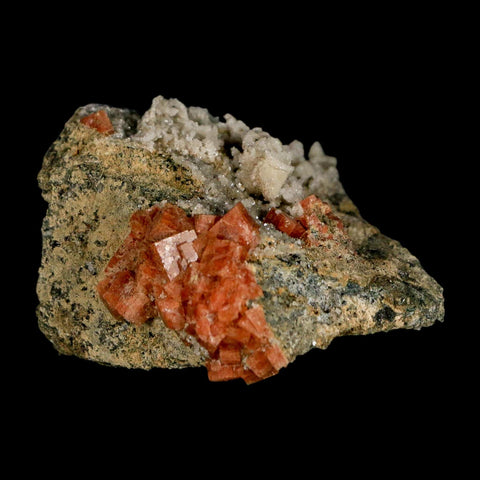 2.3" Orange Chabazite Zeolite Mineral Specimen Er Rachidia Province, Morocco