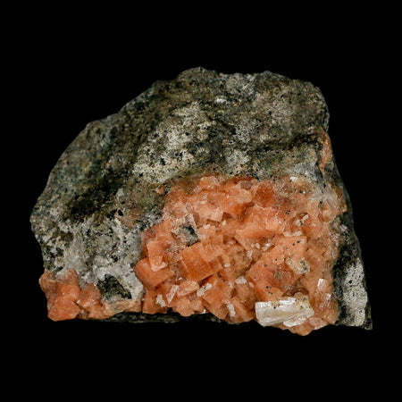 2.6" Orange Chabazite Zeolite Mineral Specimen Er Rachidia Province, Morocco