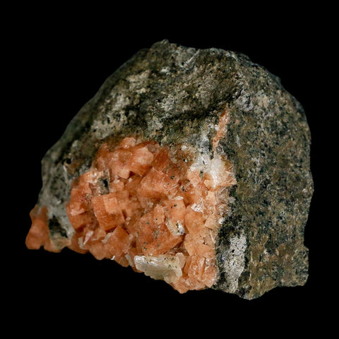 2.6" Orange Chabazite Zeolite Mineral Specimen Er Rachidia Province, Morocco