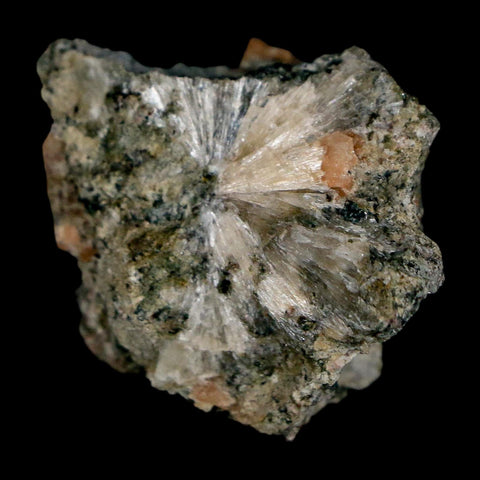 1.7" Orange Chabazite Zeolite Mineral Specimen Er Rachidia Province, Morocco