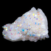 2.2" Rainbow Aura Quartz Crystal Cluster Titanium Bismuth Mineral Specimen