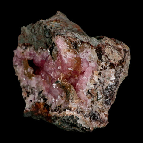 3" Pink Cobaltain Cobalt Calcite Natural Crystal Druzy Mineral Specimen Morocco