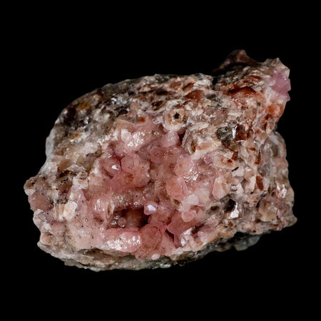 2.8" Pink Cobaltain Cobalt Calcite Natural Crystal Druzy Mineral Specimen Morocco