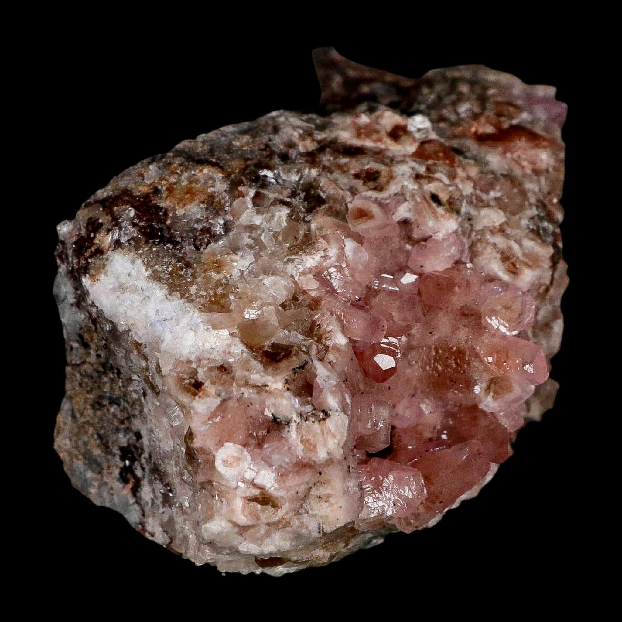 2.8" Pink Cobaltain Cobalt Calcite Natural Crystal Druzy Mineral Specimen Morocco - Fossil Age Minerals