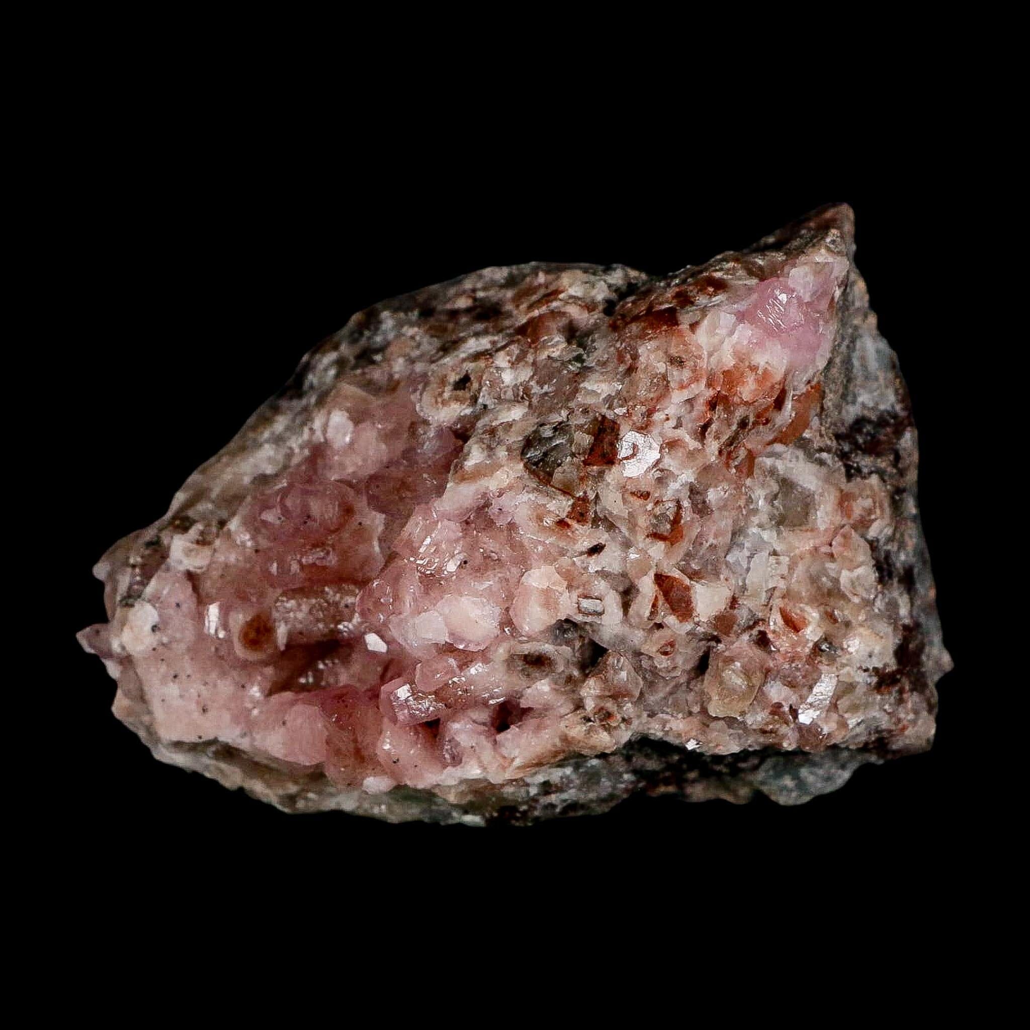 2.8" Pink Cobaltain Cobalt Calcite Natural Crystal Druzy Mineral Specimen Morocco - Fossil Age Minerals