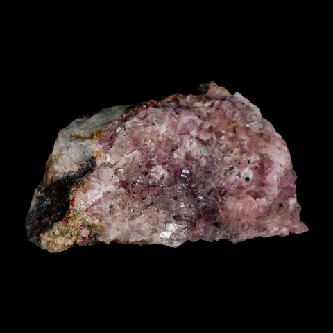 3.9" Pink Cobaltain Cobalt Calcite Natural Crystal Druzy Mineral Specimen Morocco