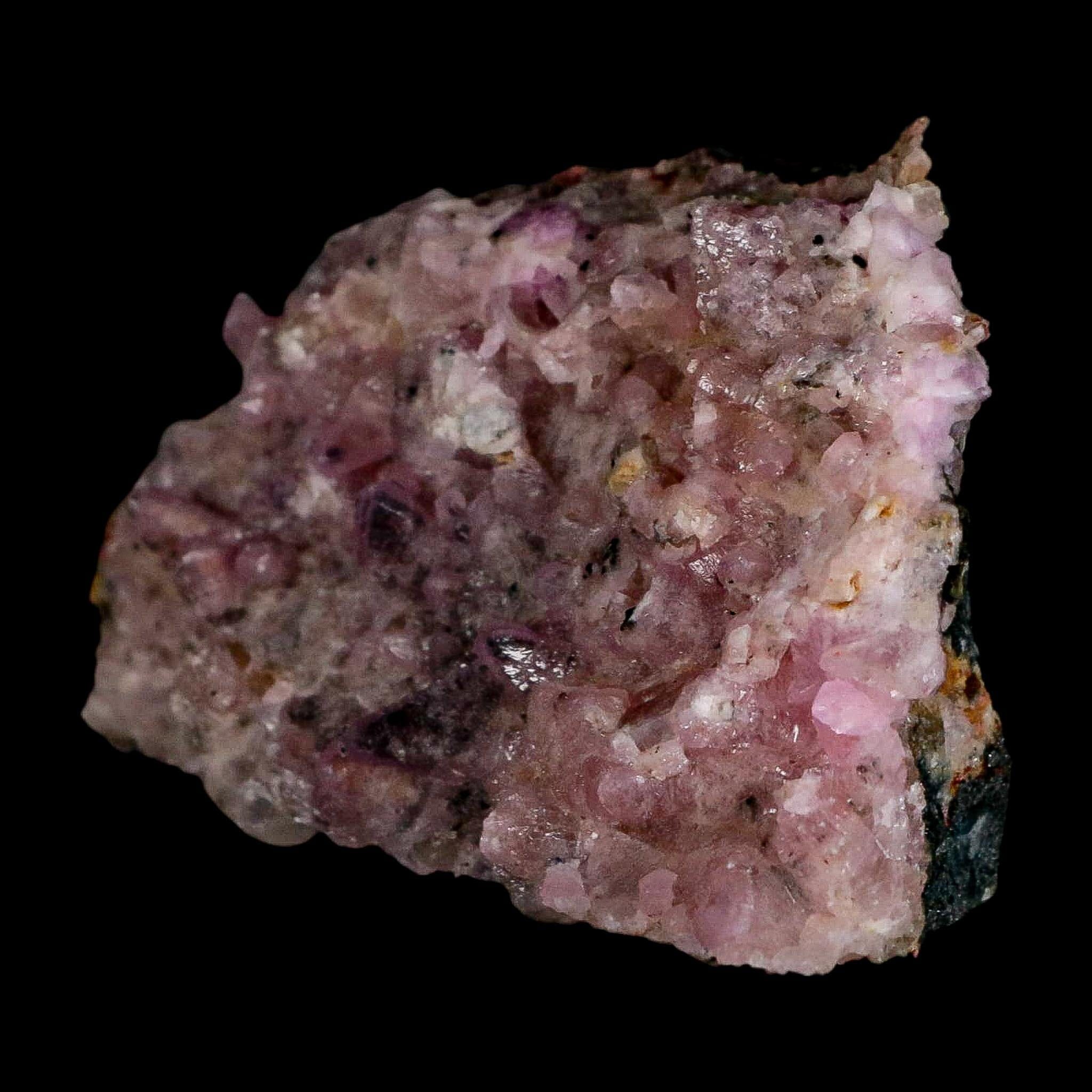 3.9" Pink Cobaltain Cobalt Calcite Natural Crystal Druzy Mineral Specimen Morocco - Fossil Age Minerals