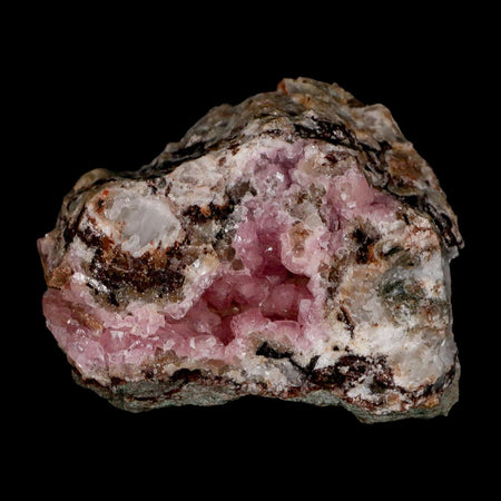 2.9" Pink Cobaltain Cobalt Calcite Natural Crystal Druzy Mineral Specimen Morocco