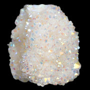 1.9" Rainbow Aura Quartz Crystal Cluster Titanium Bismuth Mineral Specimen