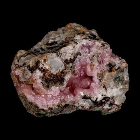 2.9" Pink Cobaltain Cobalt Calcite Natural Crystal Druzy Mineral Specimen Morocco